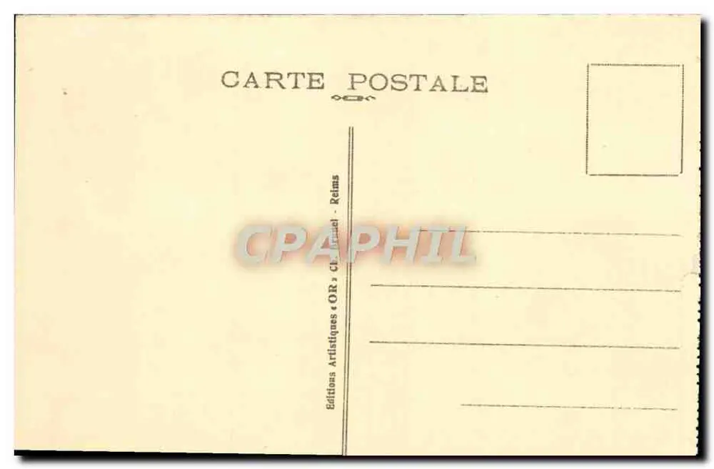 Reims - A Biblioteca Carnegie - Verso