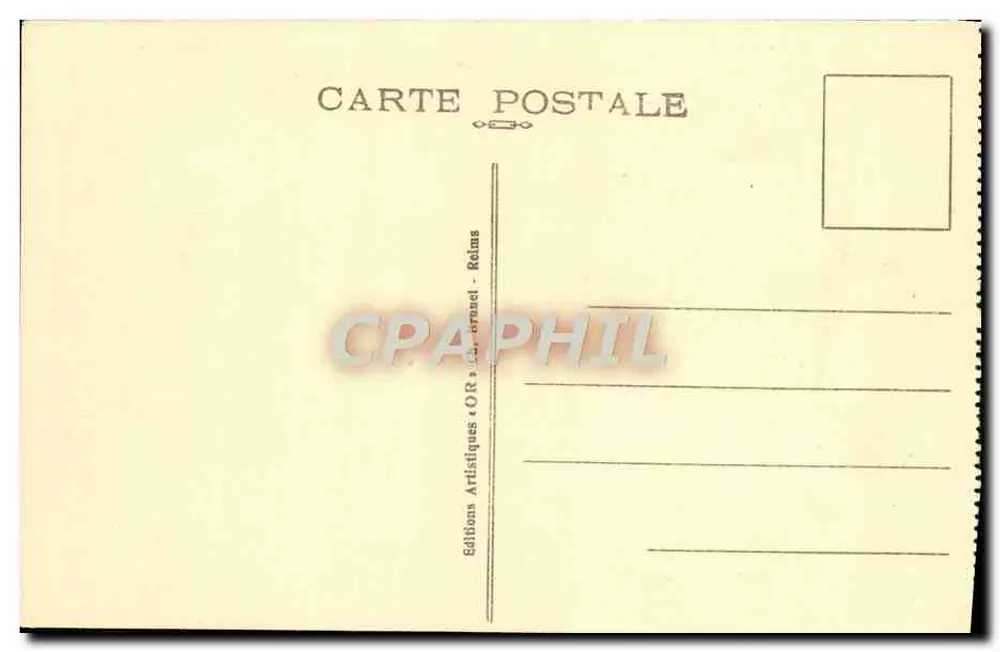 Reims — Porta de Marte — Arco do Triunfo galo-romano (século IV) - Verso