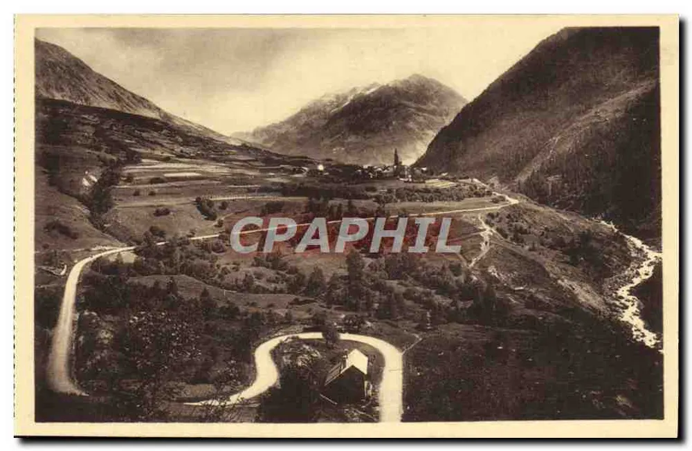 Dauphiné - LAUTARET, seine Umgebung — die Kurven von Villar-d'Arène und die Romanche — Verlag: A. Molliard, Grenoble - Vorderseite