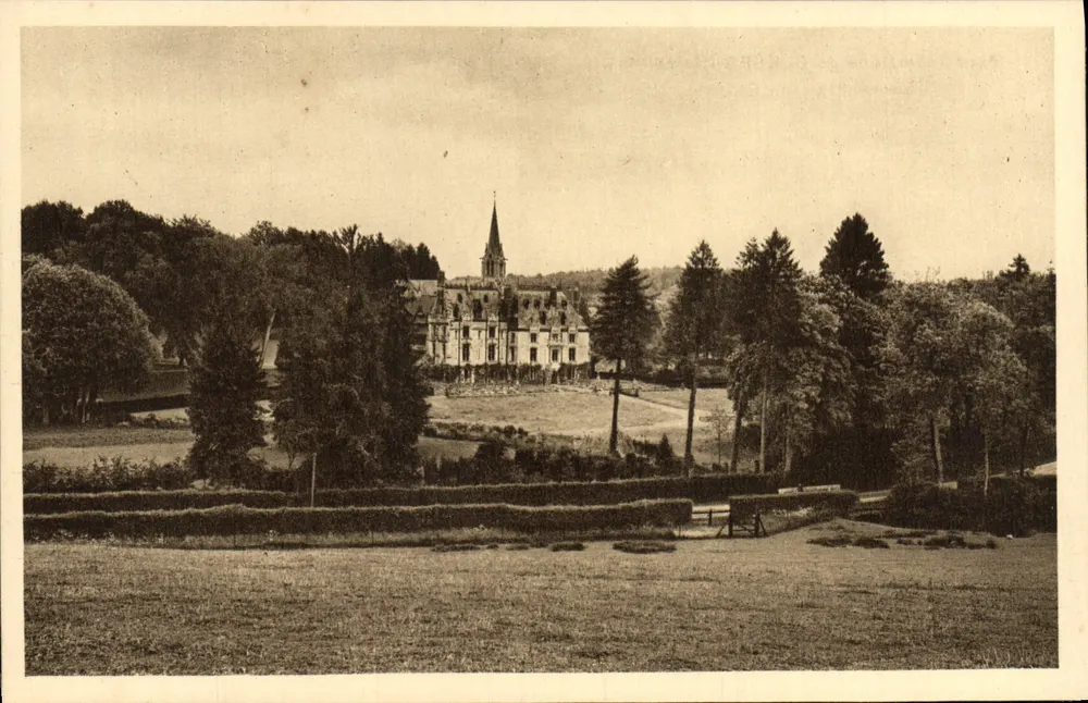 Schloss Clères — Zoologischer Park von Clères (Seine-Inf) — Ausgabe des Zoologischen Parks - Vorderseite