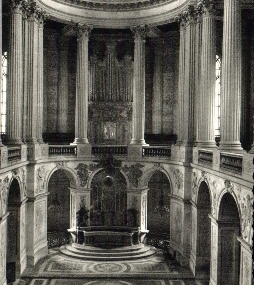 Versailles (S.&O.) — A Capela do Castelo — Edições d'Art A.P. Gobbert - Frente