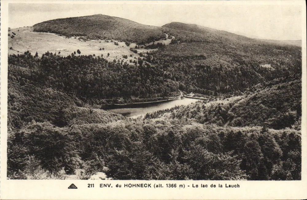ENV. des Hohneck (Höhe 1366 m) — See Lauch - Vorderseite