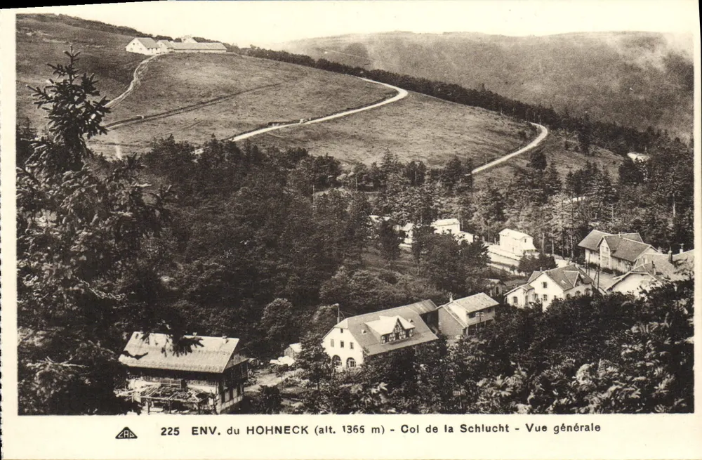 ENV. du HOHNECK (Höhe 1365 m) - Schlucht Pass - Allgemeine Ansicht - Vorderseite