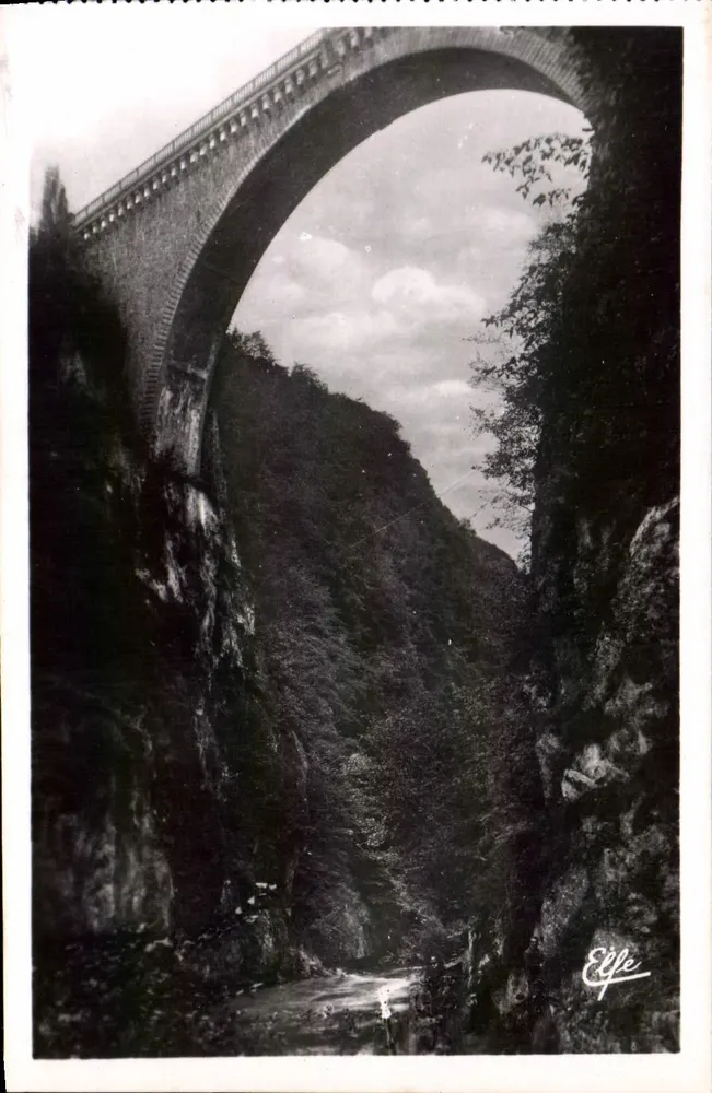 O Ponte Napoléon — Saint-Sauveur (Hautes-Pyrénées) — Edit. Bramure - Frente