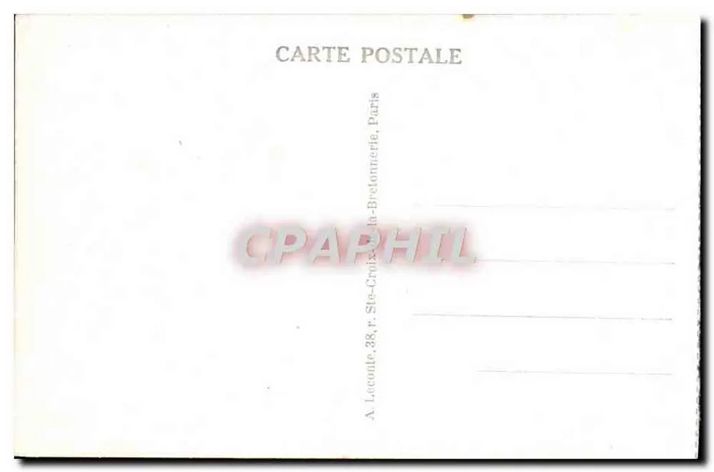 Versailles — Ansicht des Krönungswagen von Charles X — Verlag Guy, Nr. 40 - Rückseite