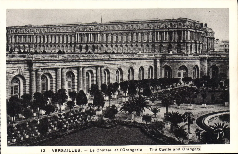 Versailles — Schloss und Orangerie — Verlag A. Lecointe, Paris - Vorderseite