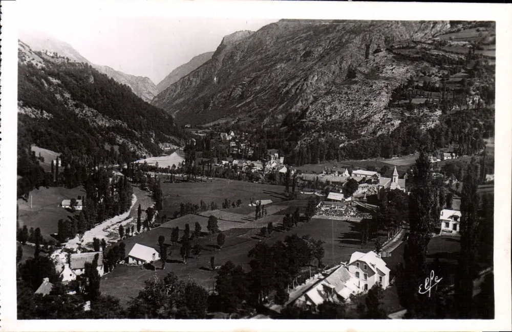 Tal von Gédre — Das Dorf und der Gave de Cavarnie — Édith Bromure - Vorderseite