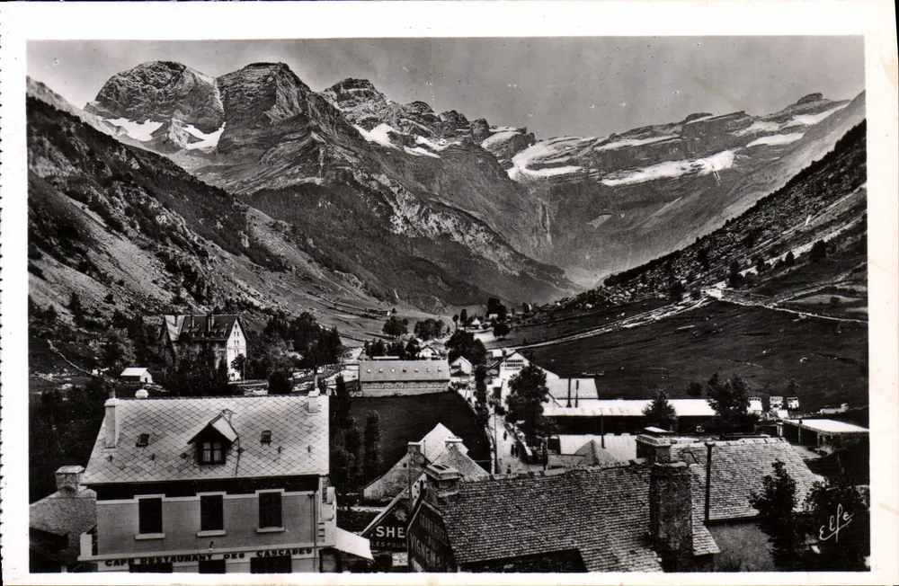 Gavarnie — Das Dorf und der Cirque — Verlag: L'Anjouche frères, Toulouse - Vorderseite