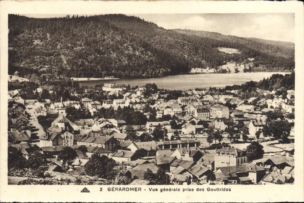 Gérardmer — Allgemeiner Blick von den Gouttridos - Vorderseite