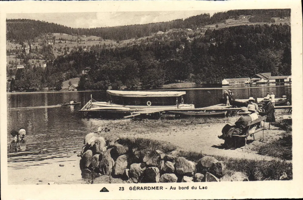Gérardmer - À beira do Lago — 23 — - Frente
