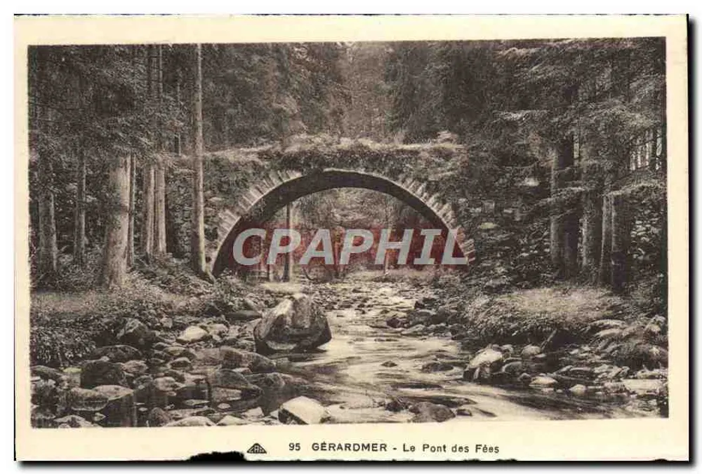 Gérardmer - O Pont das Fadas — n° 95 - Frente