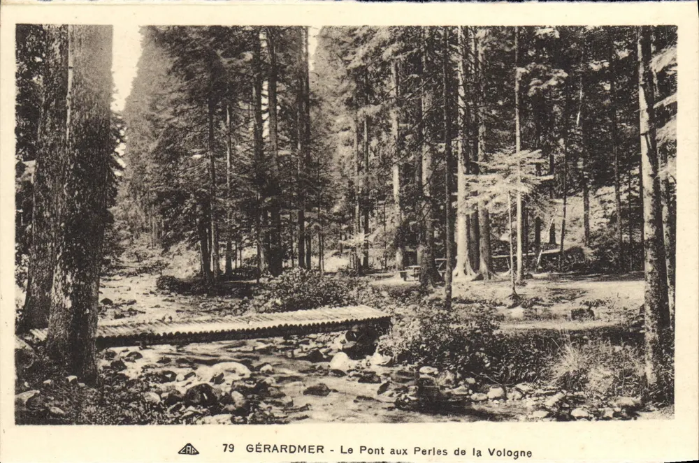 Gérardmer - Die Perlenbrücke der Vologne —Nr. 79 - Vorderseite