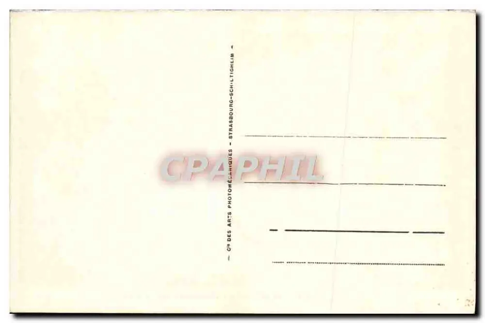 HAUTES-VOSGES - O Hohneck (alt. 1366 m.) — editor CPAPHIL, n° 10 - Verso