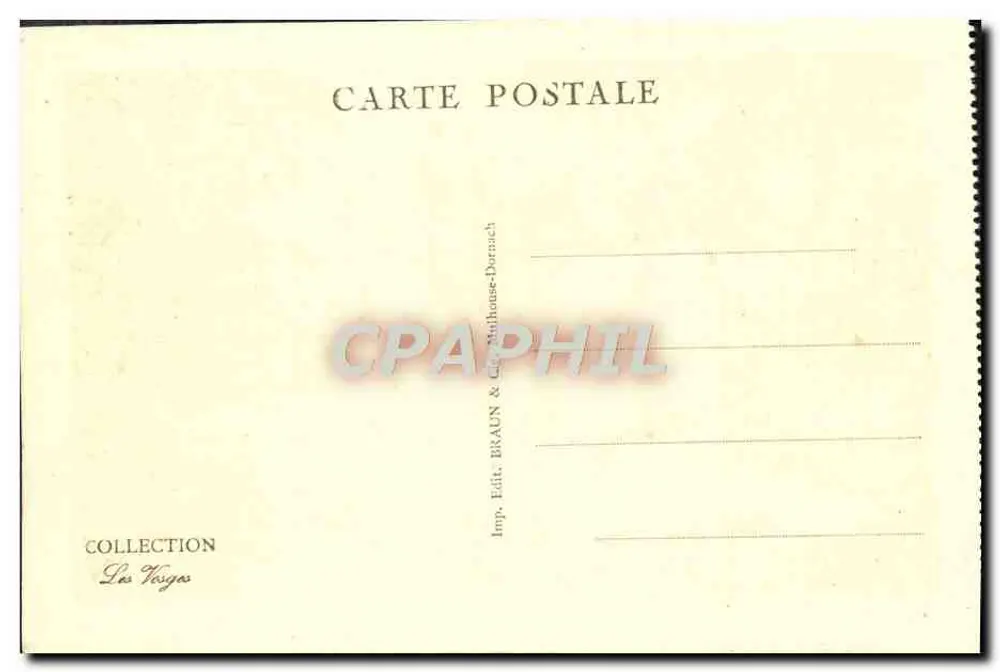 Epinal — Parque do Castelo — Les Daims - Verso