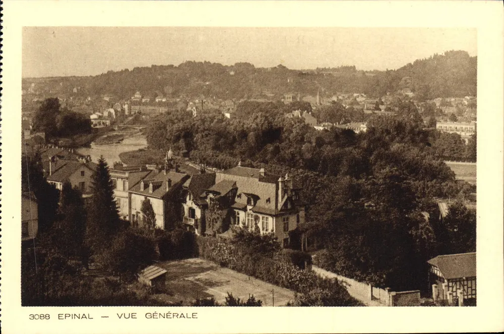 Epinal — Vista Geral — Coleção Les Huges - Frente