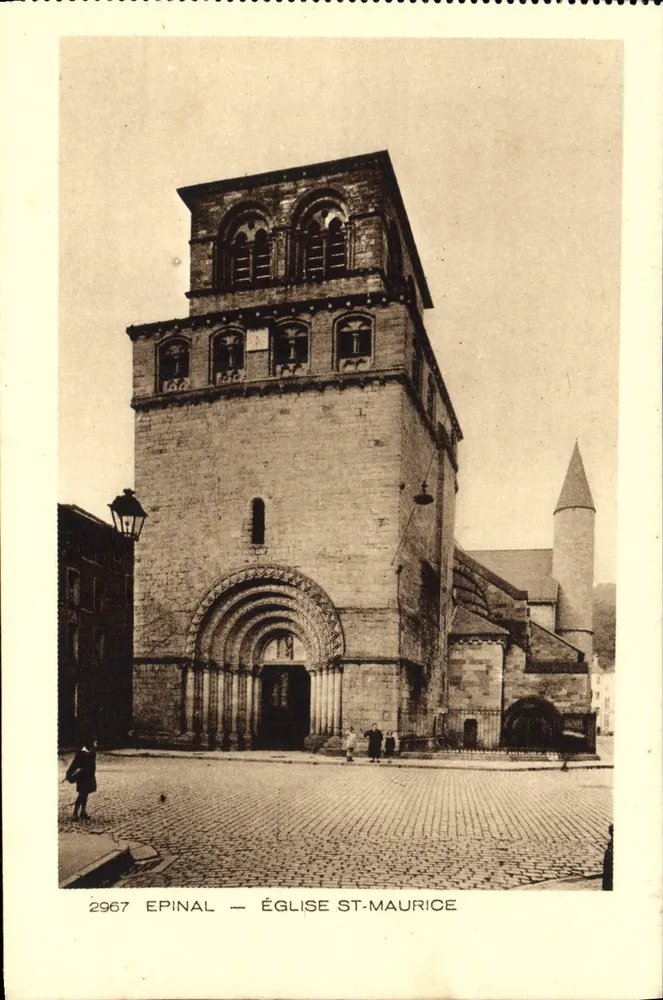 Épinal — Igreja de São Maurício — Coleção Les Voigres - Frente