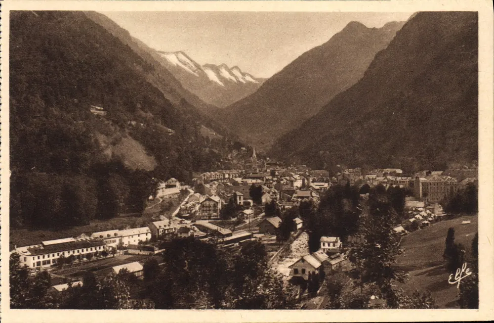 Cauterets — Visão geral — Edições «Pyrénées-Océan» - Frente
