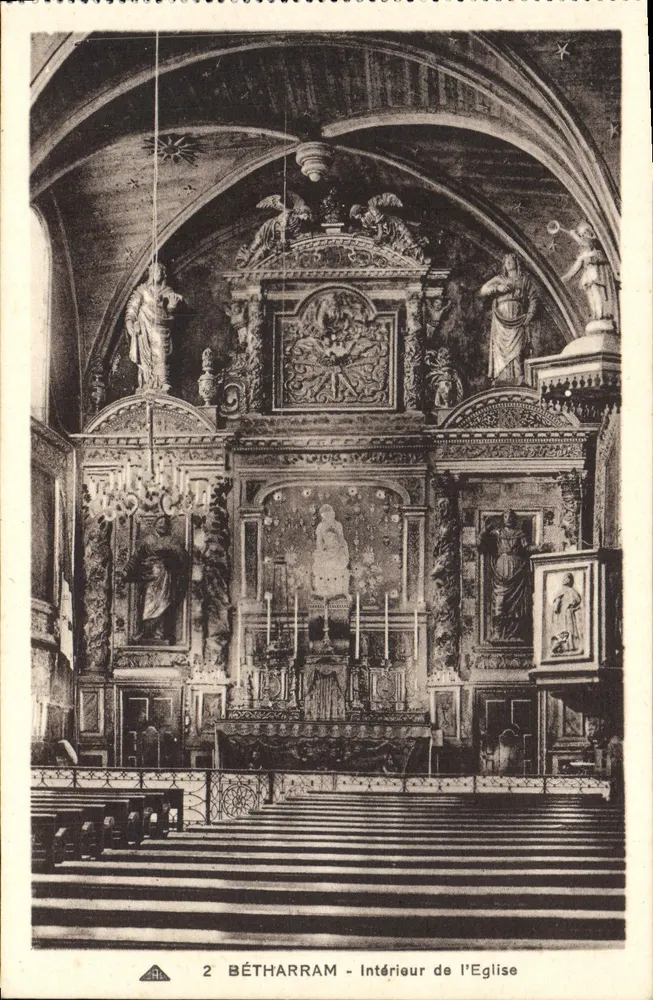 Bétharram - Interior da Igreja — série 2 — editor - Frente