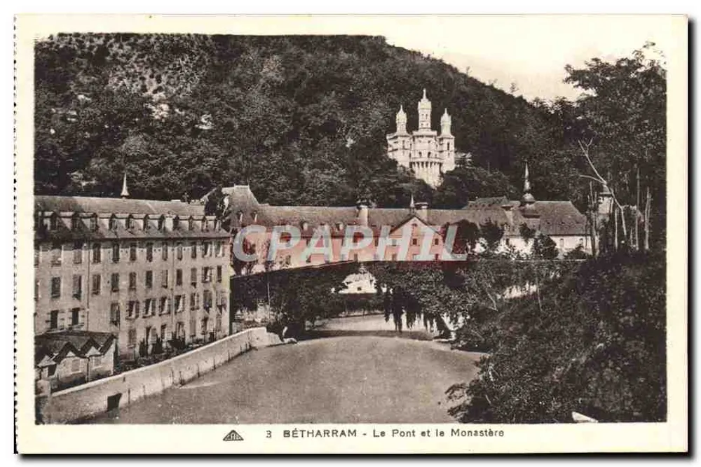 Bétharram - O Ponte e o Mosteiro - Frente