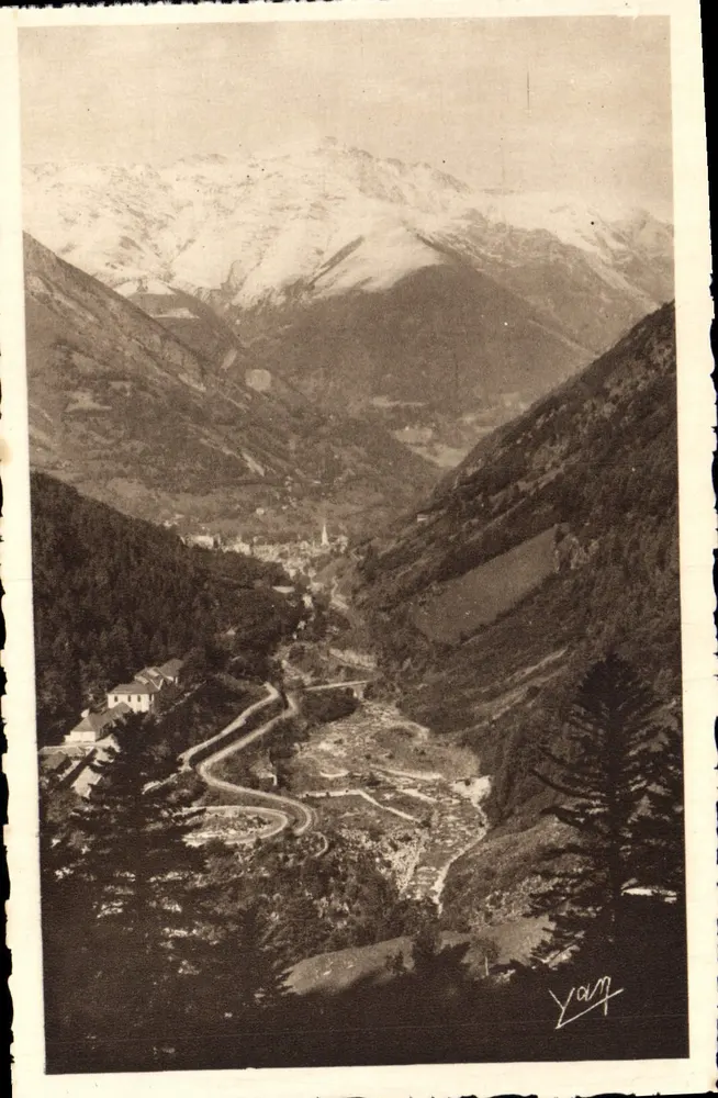 Tal der Raillère und Caballiros — Cauterets — Édition Photo-Renaud, Lourdes - Vorderseite