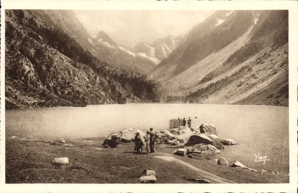 Het meer van Gaube en het meer Vignemale — Cauterets — Uitgave Photo-Clinault, Lourdes - Voorkant
