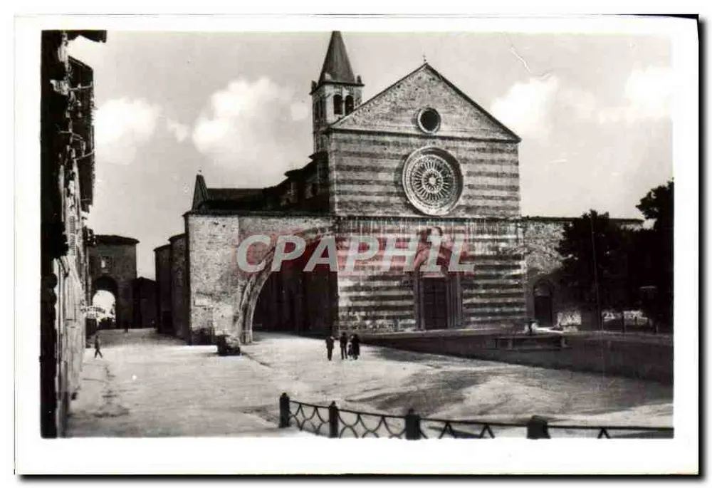 अस्सीसी - सेंट क्लेयर के चर्च — प्रकाशक ALTEROCCA-TERNI, श्रृंखला संख्या अदृश्य - आगे