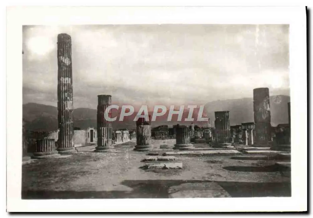 Pompei — Fórum e Templo de Júpiter - Frente