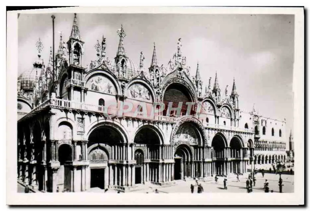 Veneza — Basílica de São Marcos — sem editor ou número de série visível - Frente