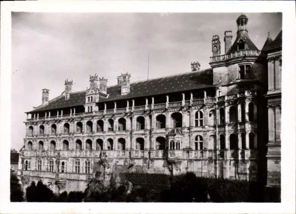 Château de Blois — Flügel von François Ier: Fassade der Loggien — Éditions de Luxe Estel, n°2507 - Vorderseite