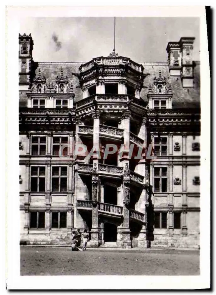 Das SCHLOSS von BLOIS — Die Ehrenstiege der Flügel von François Ier — Luxusausgaben « ESTEL » n° 7506 - Vorderseite