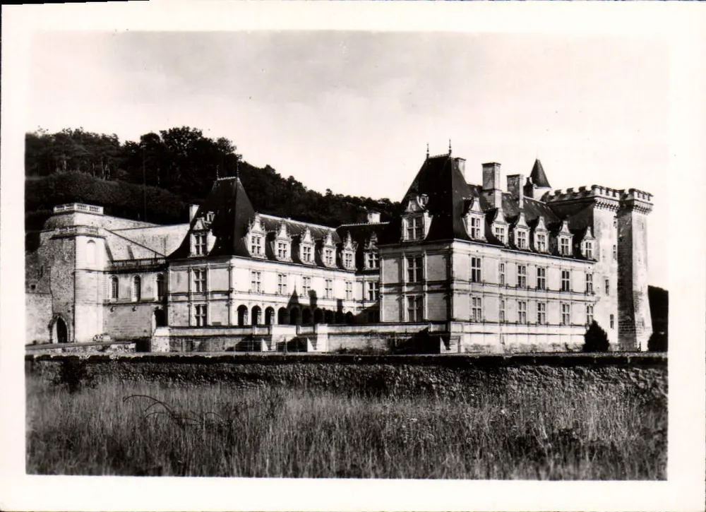 Schloss Villandry — Nordwestseite — Éditions de Luxe « Estel » n°2181 - Vorderseite