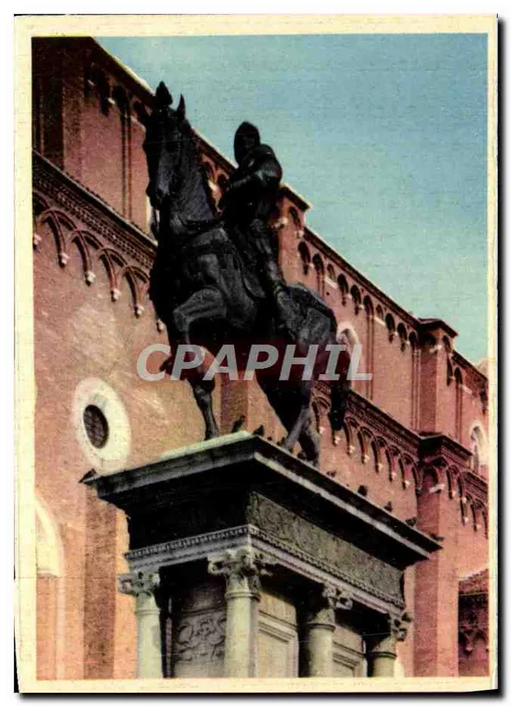 Monumento ao Colleoni — Vêneto — editor desconhecido, número de série não visível - Frente