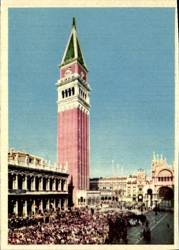 Campanile de São Marcos — Veneza — editor desconhecido, número de série não visível - Frente