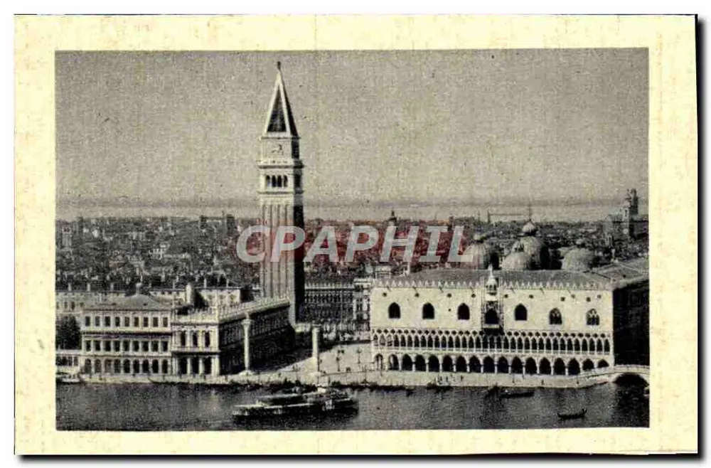 Veneza — Vista panorâmica da cidade vista do mar - Frente