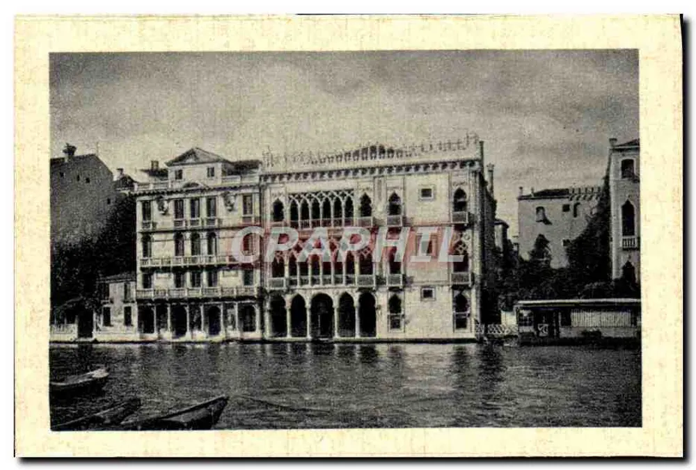 Vêneto — Palazzo Contarini (Cà d'Oro) — editor desconhecido, número de série não visível - Frente