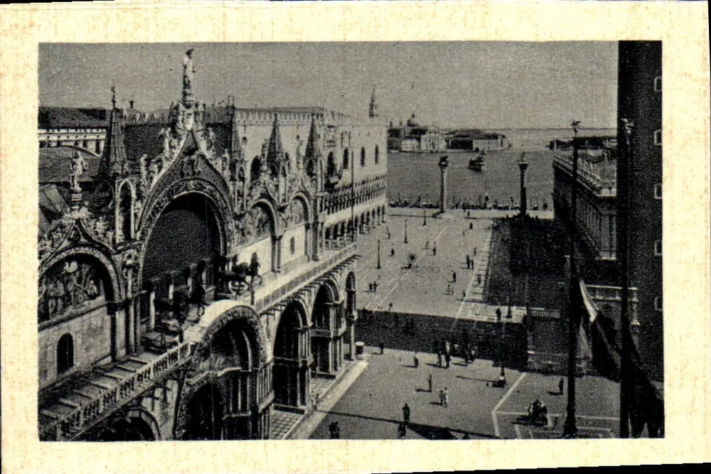 Venetië — Piazzetta S. Marco - Voorkant