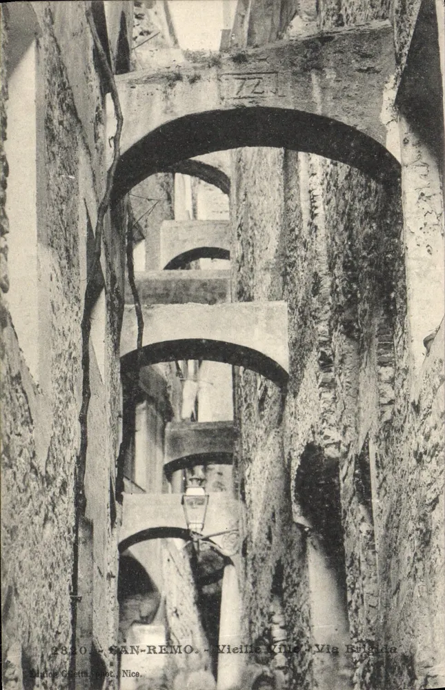 San-Remo - Altstadt - Via Brigida — Verlag Grètta, n° 2320 - Vorderseite