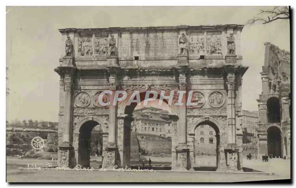 Roma - Arco de Constantino - P. E. Chauffourier, Via Tacito, 7 - ROMA - Frente
