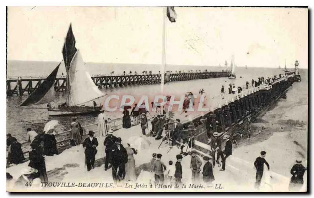 Trouville-Deauville — Die Piers zur Hochzeit — LL. - Vorderseite