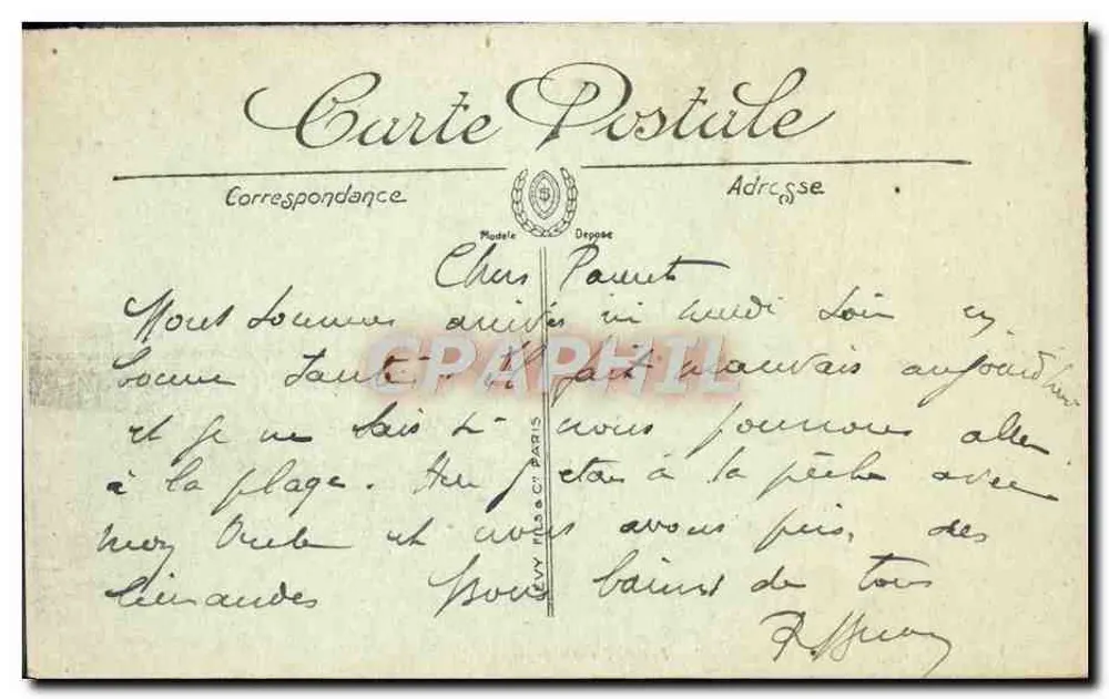 Trouville-Deauville — Die Piers zur Hochzeit — LL. - Rückseite