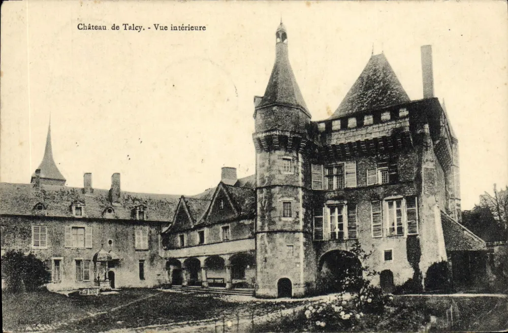 Schloss Talcy - Innenansicht — unbekannter Verleger, Seriennummer nicht sichtbar - Vorderseite
