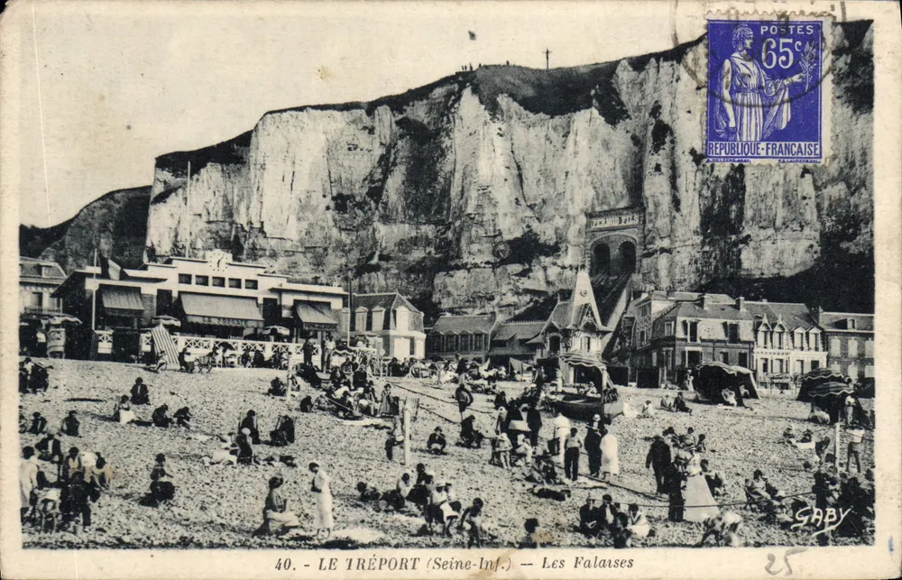 Le Tréport (Seine-Inf.) — Les Falaises — Édition Gaby - Frente