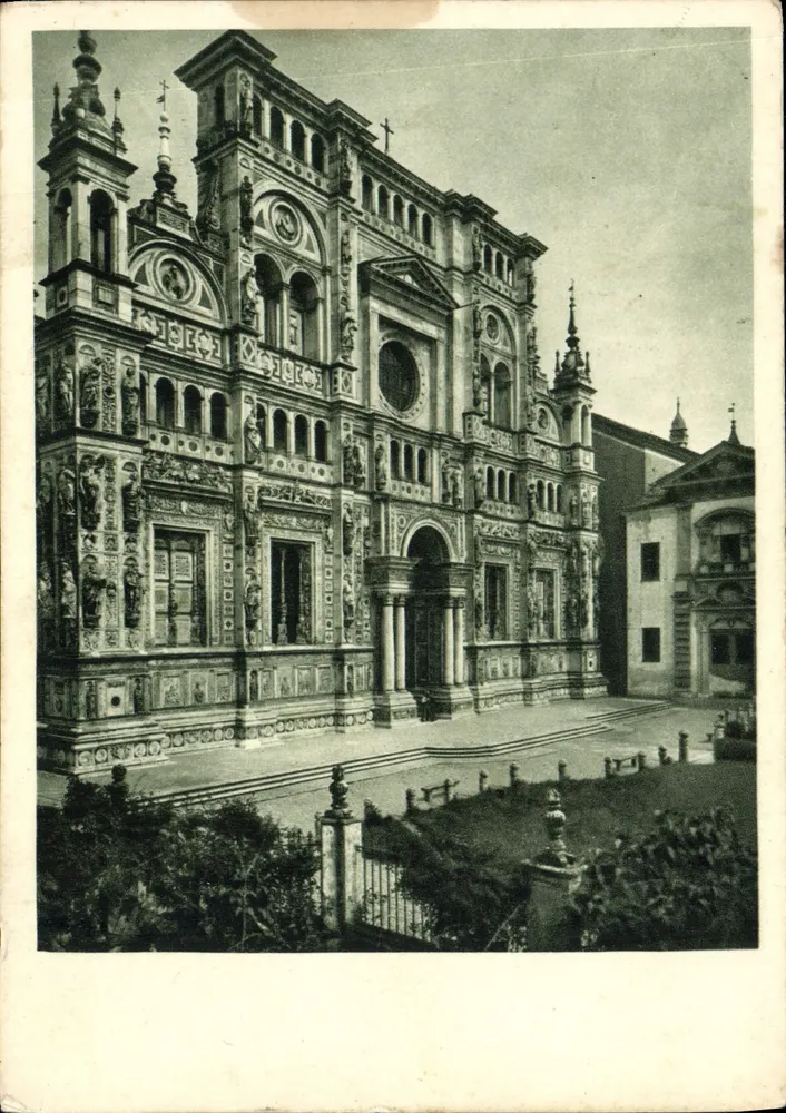 Pavia - La Certosa (Facciunta) — editor G. Criolini, n° 64 - Frente