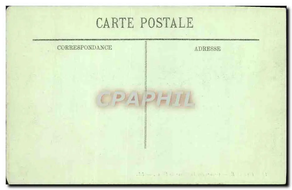 Paramé — Gruppe der Villen auf der Digue — LL. n°11 - Rückseite