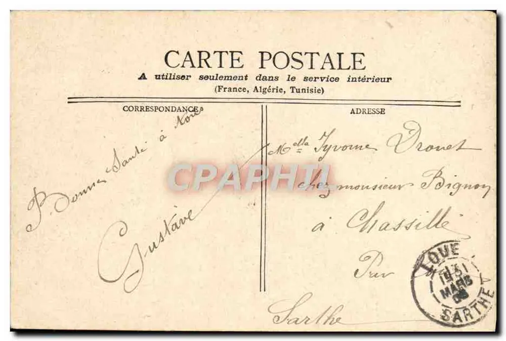 Nice - Quai du Midi - Les Ponchettes — Verlag Staercke, Nr. 39 - Rückseite
