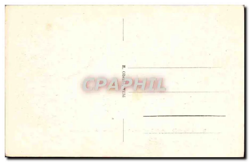 Ruinen Ramstein & Ortenberg bei Kestenholz & Schletttstadt — Verlag E. Oberfetthil, Nr. 296 - Rückseite