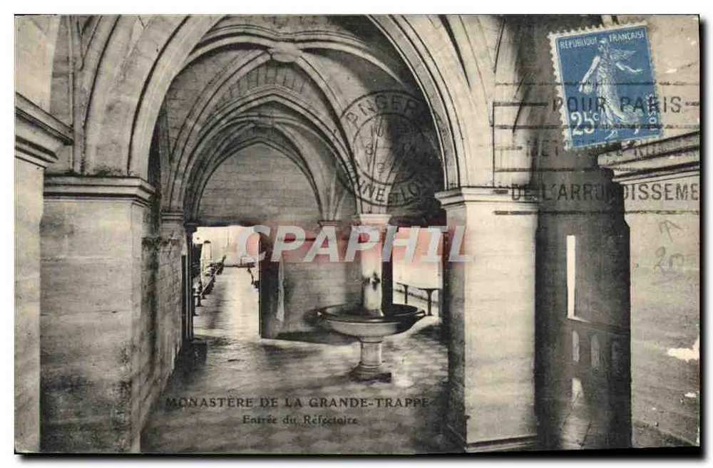 Kloster der Grande-Trappe — Eingang zum Refektorium — Verlag Pingerot - Vorderseite