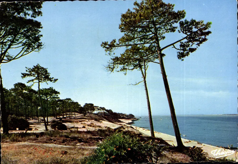Praia de Les Abatilles — Lago de Arcachon — editor Thiejas - Frente