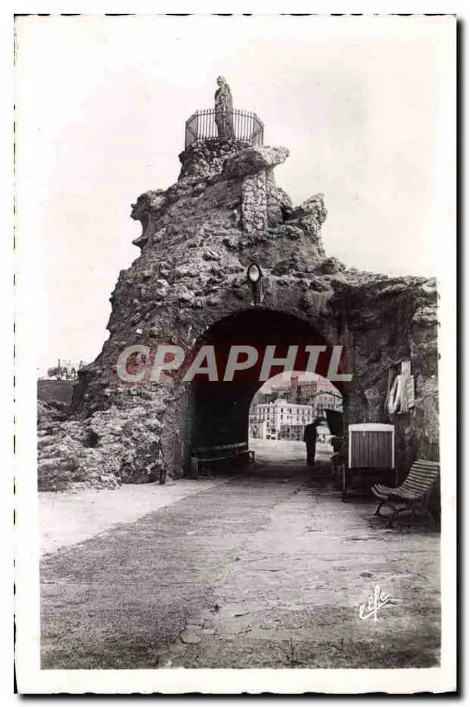 Le Rocher de la Vierge — Biarritz — Editor Pyr. Océan, n° 1205 - Frente