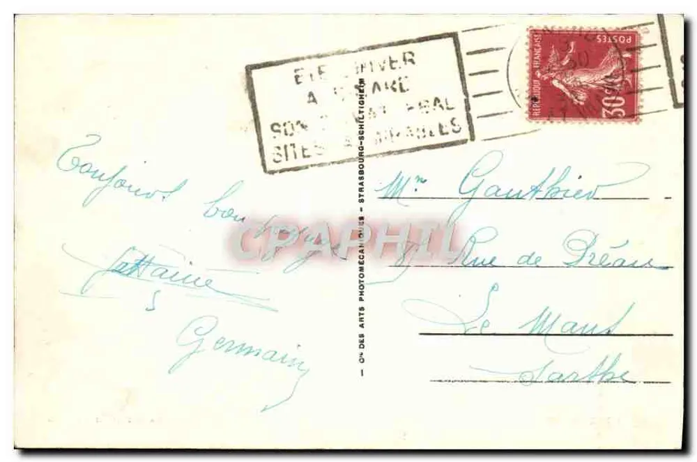 St-Malo — Ansicht des Yacht-Hafens —188 - Rückseite